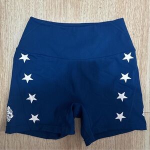 Darc Sport blue and white star shorts